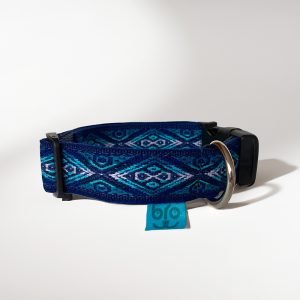 Collar Andes azul con blanco