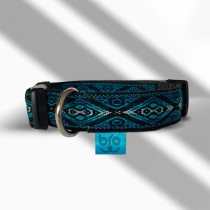 Collar Andes turquesa con negro